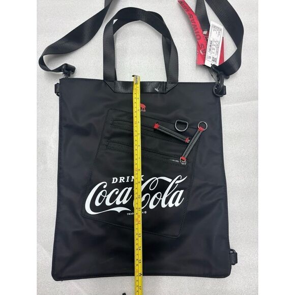 Rare-Oiwas Coca Cola Pack Your World Crossbody Nylon Bag / New - Picture 2 of 8